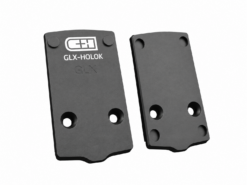 C&H Precision V4 MIL/LEO Optic Plate Glock 43X/48 MOS to Holosun 407K/507K - Black