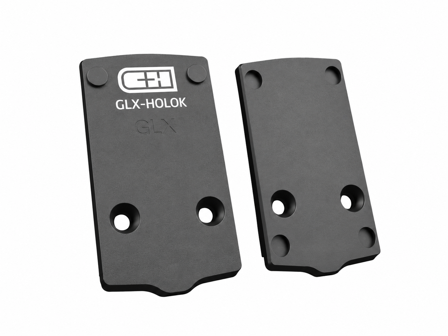 C&H Precision V4 MIL/LEO Optic Plate Glock 43X/48 MOS to Holosun 407K/507K – Black