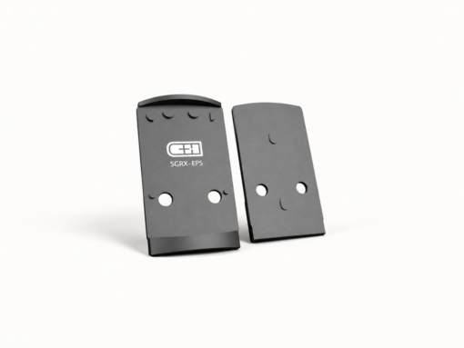 C&H Precision V4 Optic Plate SIG P320 RX/Pro/AXG to Holosun EPS/EPS Carry - Black