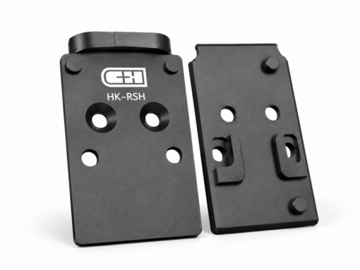 C&H Precision V4 Optic Plate HK VP9 OR to RMR/Holosun C - Black