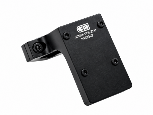 C&H Precision 30mm Scope Tube Mount for RMR/Holosun C / C&H EDC-XL/COMP - Black