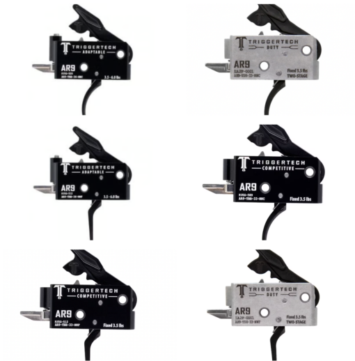 Triggertech AR9 Two Stage Trigger - Competitive Flat