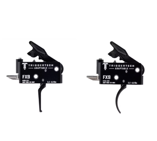 AR15 Discounts Triggertech FX9 Two Stage Trigger Black Adaptable - Flat - $294.99 at AR15 Discounts