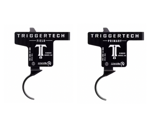 AR15 Discounts Triggertech Kimber Model 84 Trigger Black - Primary Curved - $184.99 at AR15 Discounts