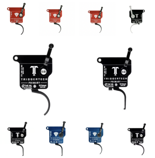 AR15 Discounts Triggertech R700 Single-Stage Left Trigger - Black Diamond Flat Clean - $354.99 at AR15 Discounts
