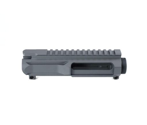 Slick Side Billet Upper Receiver - Grey - AR15 Discounts