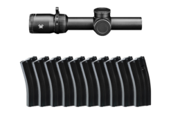 Vortex Venom 1-6-24 SFP 30mm AR-BDC3 LPVO Rifle Scope + 10 5.56 30RD Magazines