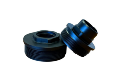 Resilient 4140 Steel Direct Thread Adapter, Bravo/HUB 5/8x24