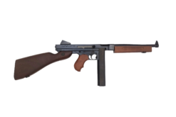 Auto-Ordnance Thompson M1 Walnut .45 ACP 10.5″ 30-Round Tommy Gun SBR