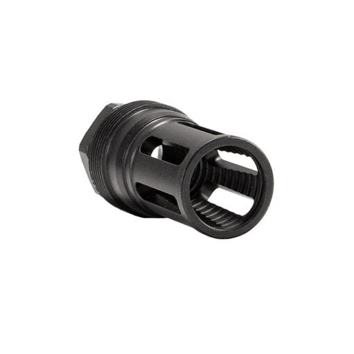 Wolfpack Armory Night Howler Flash Hider Plan B 1/2x28 - Black Nitride - 