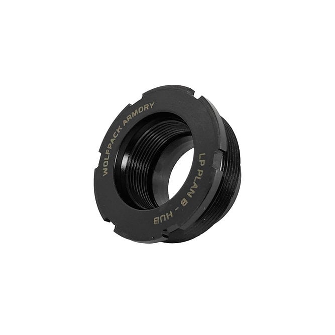 Wolfpack Armory Night Howler Flash Hider Plan B 5/8×24 – Black Nitride