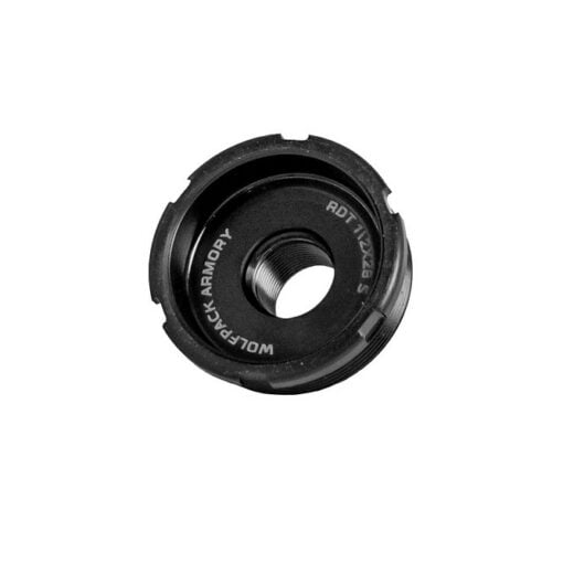 Wolfpack Armory RDT-S Direct-Thread HUB Adapter 1/2x28 - Black Nitride - 