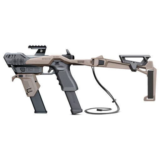 AR15 Discounts Recover Tactical 2020N+SLX+MG9+UR+CR+FS+ML3RAIL - Brace - Tan - $274.95 at AR15 Discounts