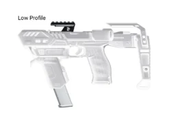 Recover Tactical S-PRO Upper Rail Low w/ 5-Slot Pic Rail for M-LOK