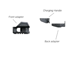Recover Tactical SPRO Adapters Set for G20/21/40 w/Rail - Black