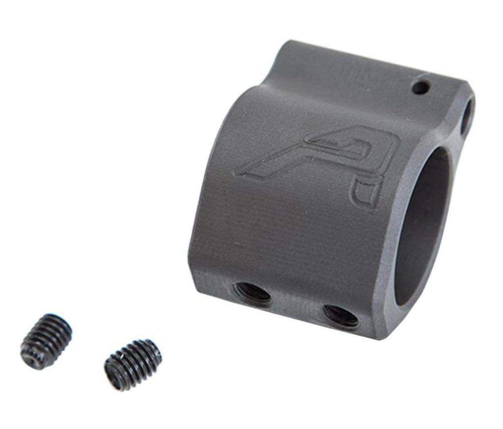 Aero Precision .750 Low Profile Gas Block w/Aero Logo Phosphate