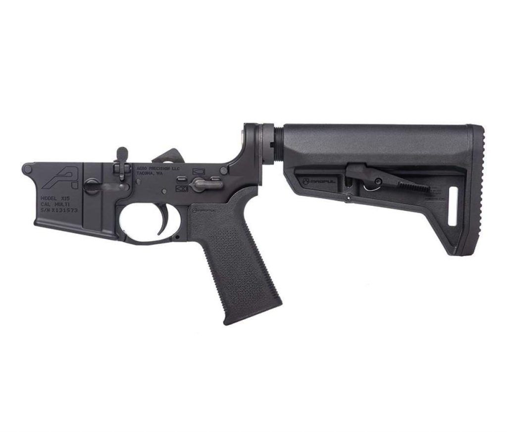 - Aero Precision AR-15 Complete Lower Receiver w/ MOE SL Grip & SL-K ...
