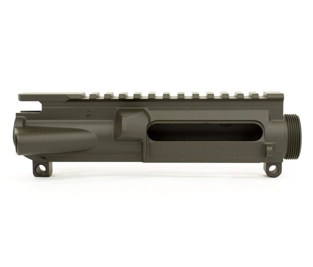 AR-15 Stripped Upper Receiver - Magpul OD Green Cerakote