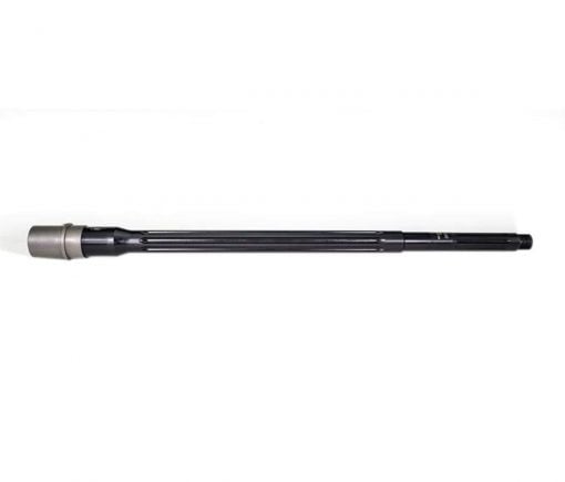 Faxon Firearms 18" Heavy Fluted .308 WIN Rifle-Length Salt Bath Nitride 5R 416-R Nitride Nickel Teflon Extension Barrel