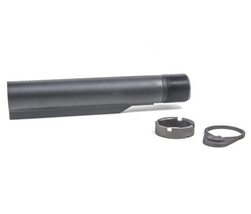 AR15 Discounts Geissele Premium MIL-SPEC Buffer Tube, 7075-T6, AR-15/M4 - Black - $57.95 at AR15 Discounts