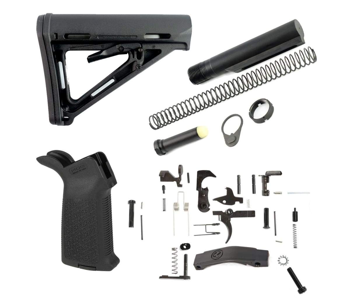 Magpul MOE Lower Build Kit - Black - AR15Discounts