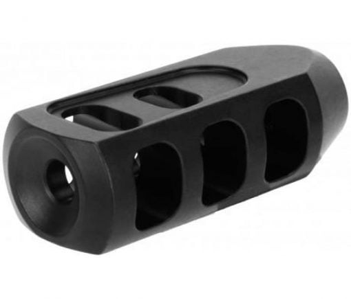 AR15 Discounts NBS Tanker (Barrett .50 Cal Style) Muzzle Brake 1/2x28 (5.56/.223) - Black Nitride - $26.95 at AR15 Discounts