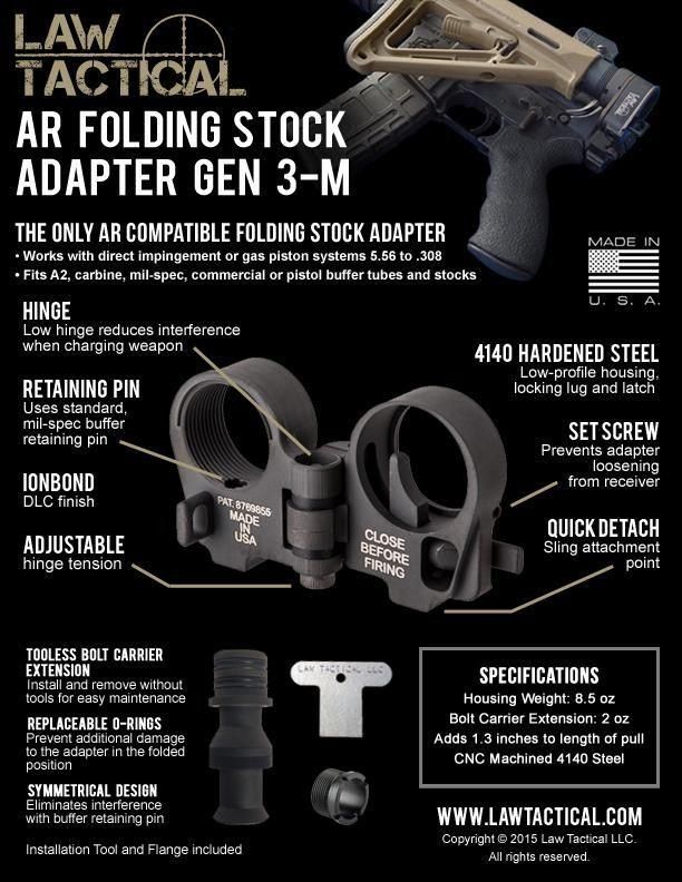 Law Tactical Folding Stock Information