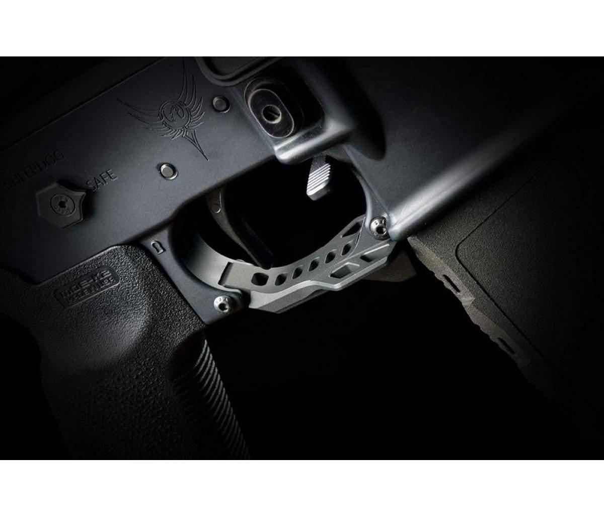 Strike Industries Enlarged Winter Cobra Billet Aluminum Trigger Guard Black 