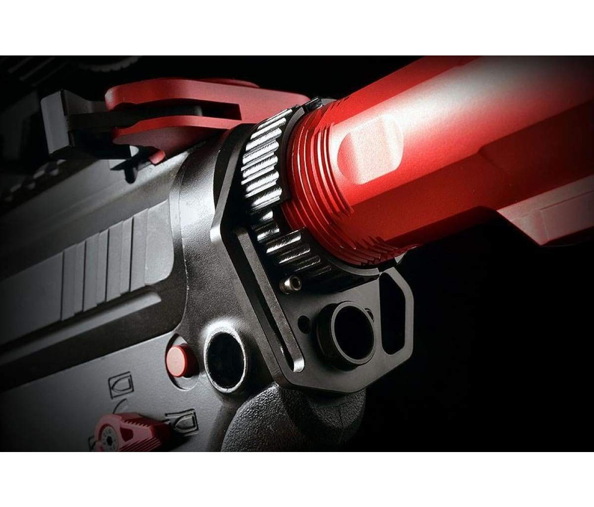 Strike Industries MultiFunction End Plate w/ AntiRotation Castle Nut