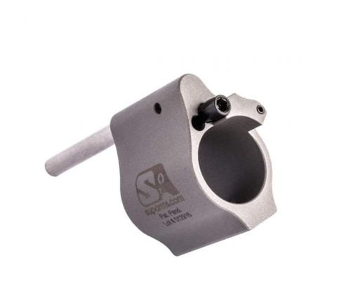 Superlative Arms .625 Adjustable Gas Block - Solid - Stainless Steel - 