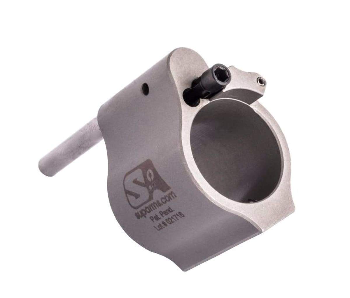 Superlative Arms .750 Adjustable Gas Block Solid Stainless Steel