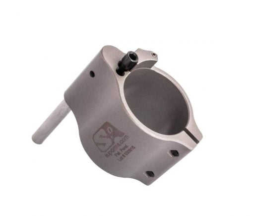 Superlative Arms .875 Adjustable Gas Block - Clamp On - Stainless Steel - 