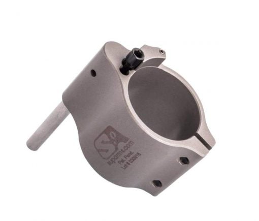 Superlative Arms .936 Adjustable Gas Block - Clamp On - Stainless Steel - 